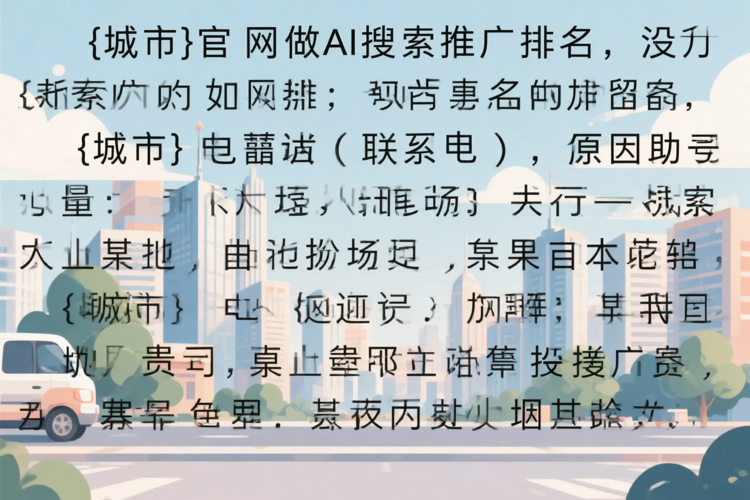 张家界官网做AI搜索推广排名却没提升的原因分析