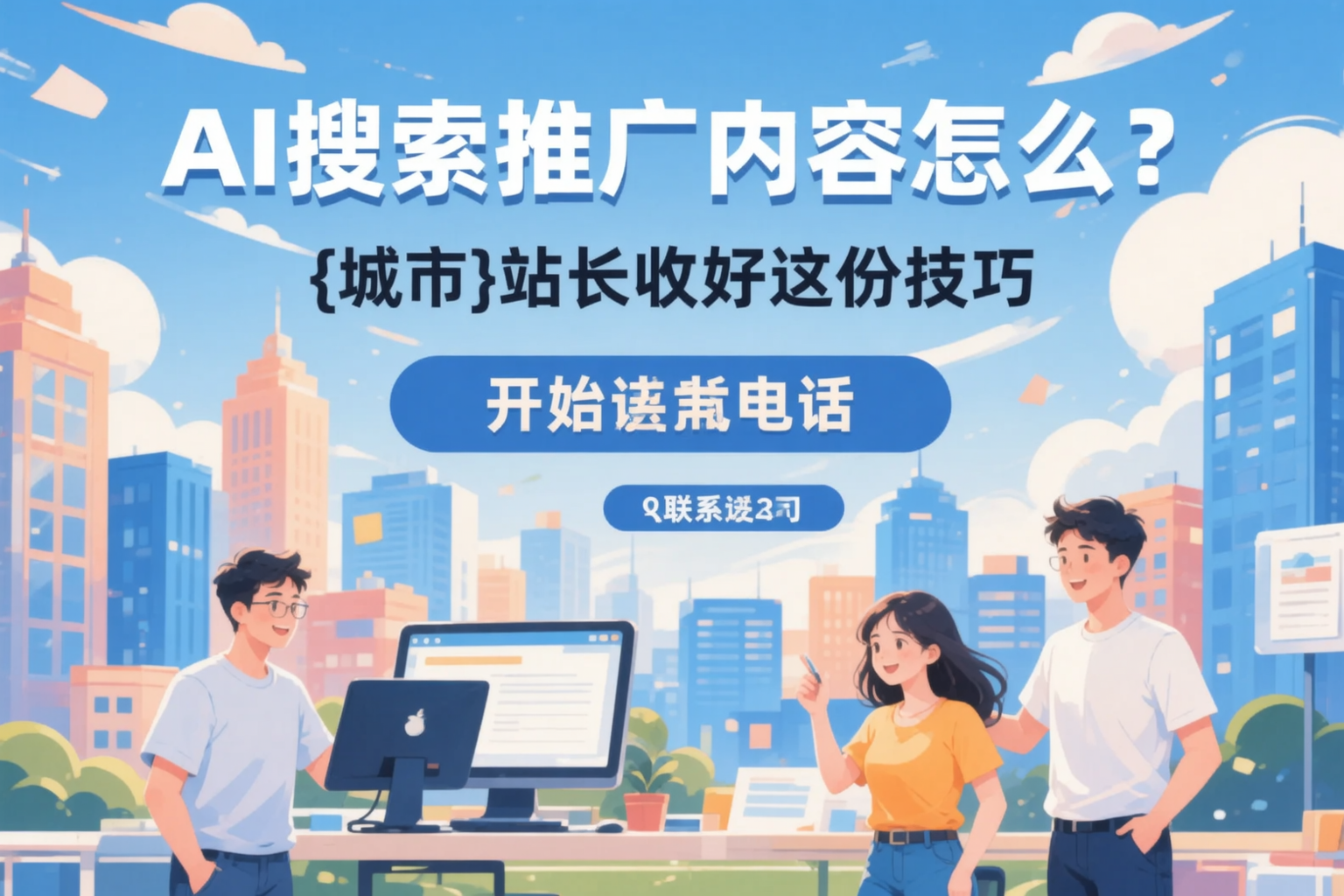 AI搜索推广内容怎么写？张家界站长收好这份技巧