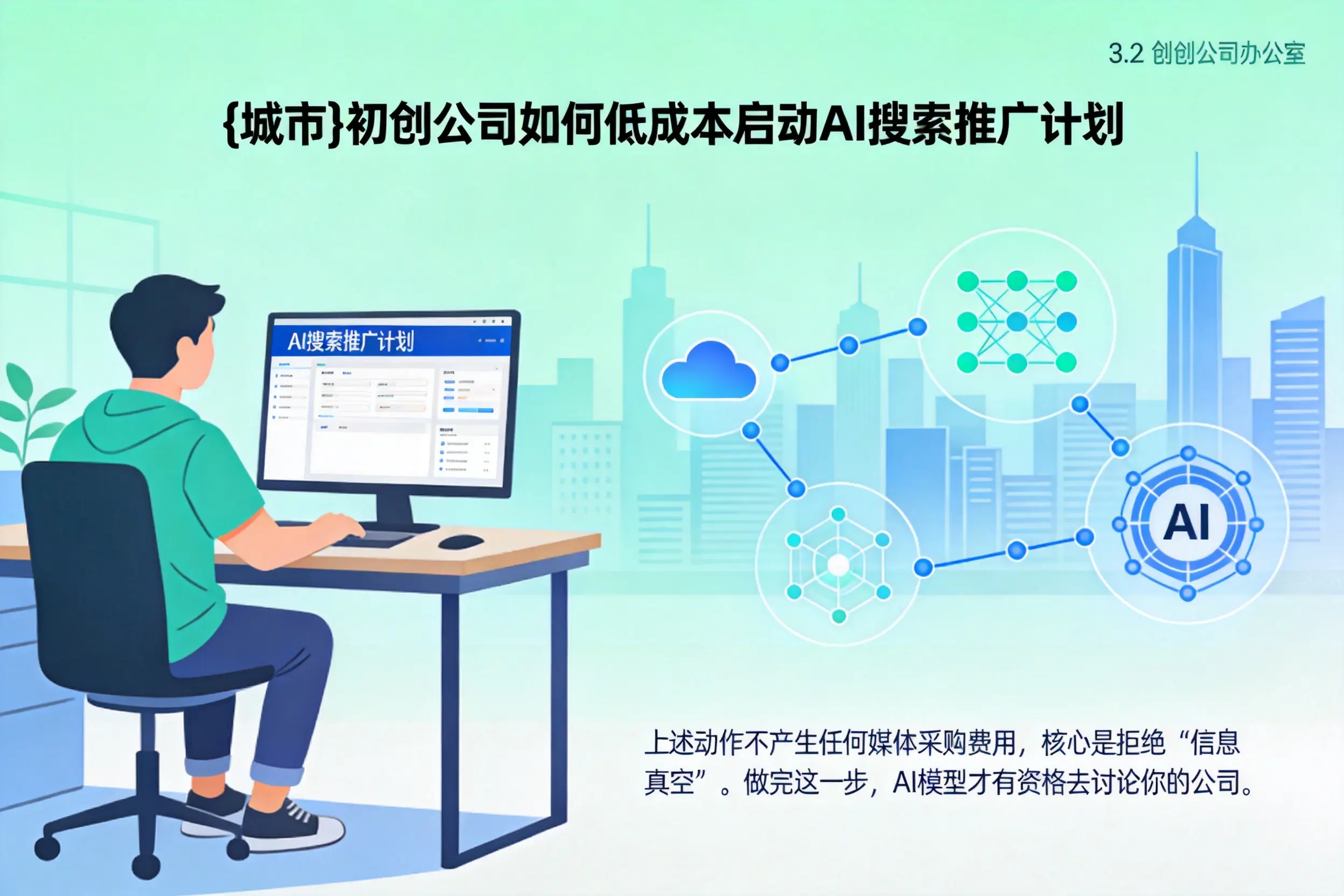 张家界初创公司如何低成本启动AI搜索推广计划