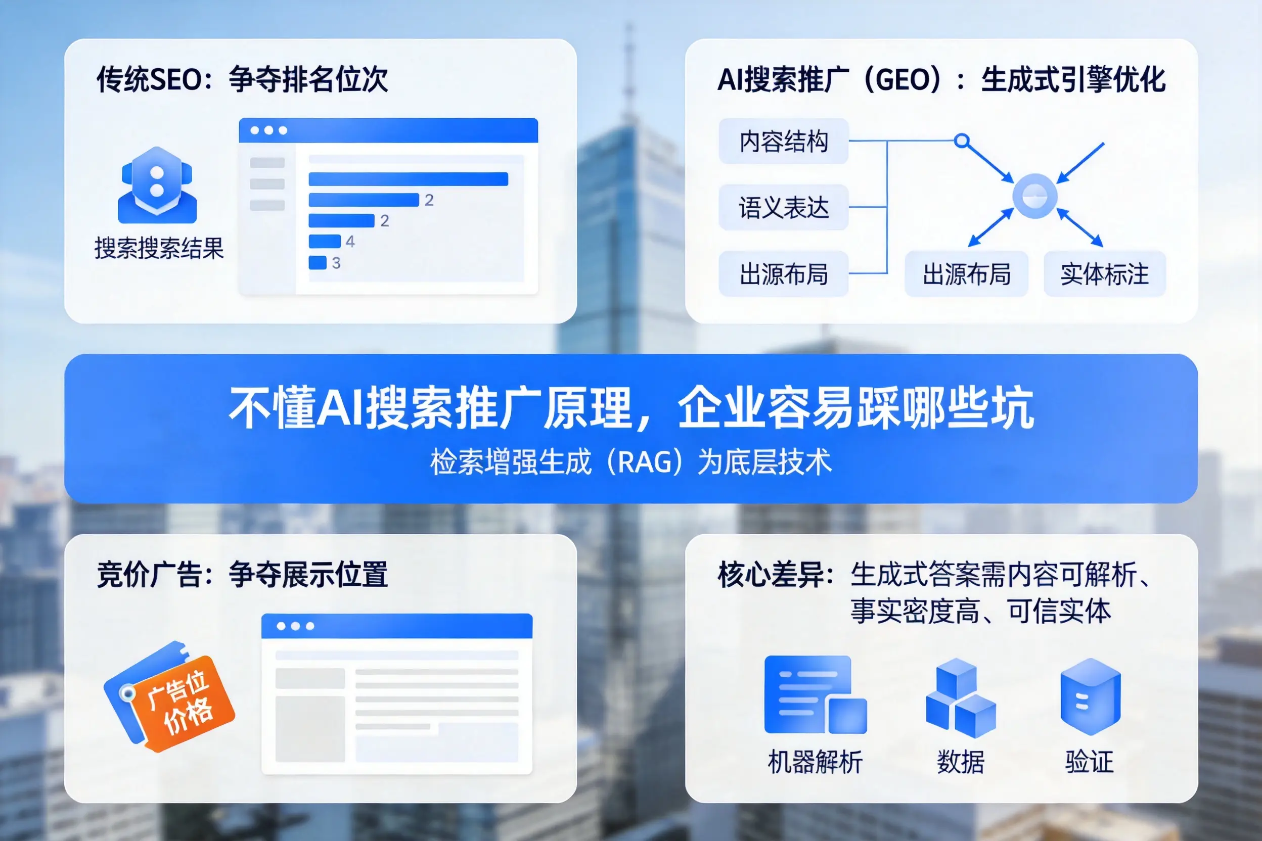 不懂AI搜索推广原理，张家界企业容易踩哪些坑