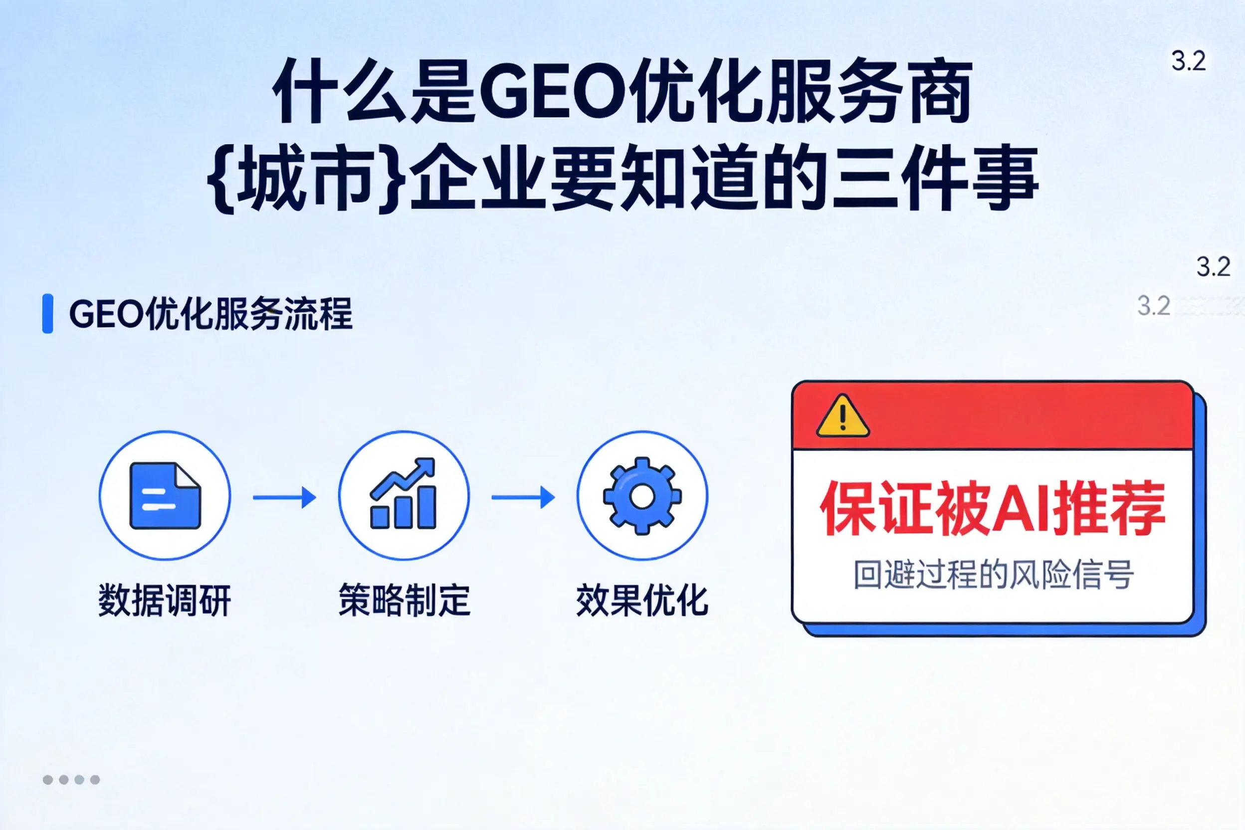 什么是GEO优化服务商张家界企业要知道的三件事
