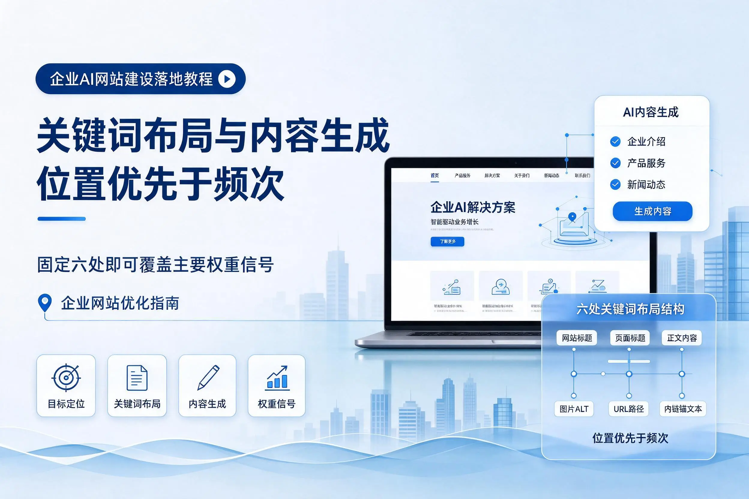 张家界企业AI网站建设落地教程:关键词布局与内容生成